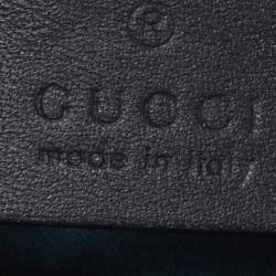 Pre Owned Gucci Black Suede and Leather Ophidia Dragon Bag