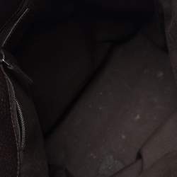 مملوكة مسبقًا Gucci Brown/Beige GG Canvas and Leather Eclipse Tote