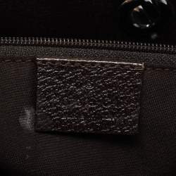 مملوكة مسبقًا Gucci Brown/Beige GG Canvas and Leather Eclipse Tote