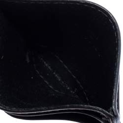 Gucci Black Guccissima Leather Card Holder