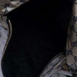 مملوكة مسبقًا Gucci Beige GG Crystal Canvas Hysteria Hobo