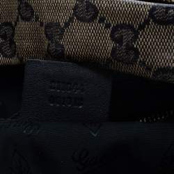 مملوكة مسبقًا Gucci Beige GG Crystal Canvas Hysteria Hobo