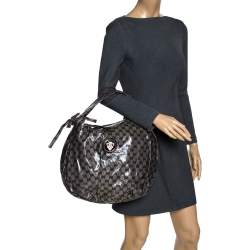 مملوكة مسبقًا Gucci Beige GG Crystal Canvas Hysteria Hobo