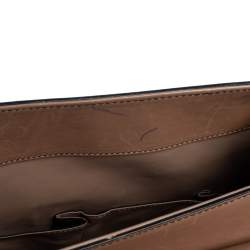 Pre Owned Gucci Beige Leather Large Emily Chain Shoulder Bag