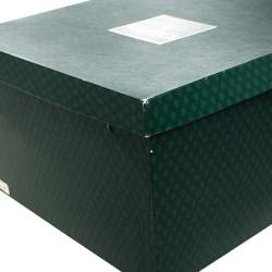 Pre Owned حقيبة غوتشي هورسبيت دكتور فينتدج جلد أخضر زيتوني