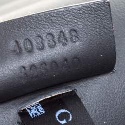 مملوكة مسبقًا Gucci Black Suede and Leather Medium Dionysus Shoulder Bag