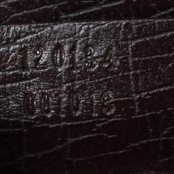 Pre Owned Gucci Beige/Brown GG Canvas Horsebit Chain Clutch