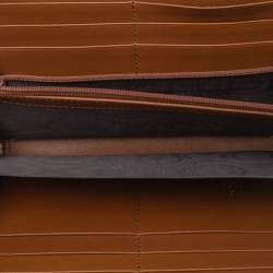 Pre Owned محفظة غوتشي كانفاس GG بيج سوبريم مقوى بسحاب محيط