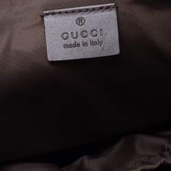 Pre Owned Gucci Beige GG Supreme Canvas Diaper Messenger Bag