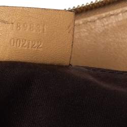 مملوكة مسبقًا حقيبة يد غوتشي "دي رينغ" جلد و كانفاس جي جي بيج