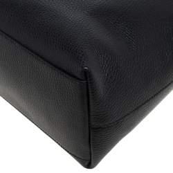 Pre Owned حقيبة هوبو غوتشي حلية جي جي جلد سوداء