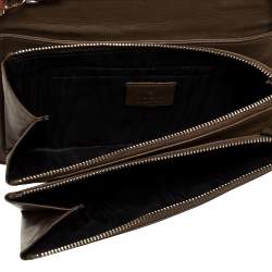 Pre Owned حقيبة كلتش غوتشي "جاكي" سلسلة جلد ثعبان متعدد الألوان