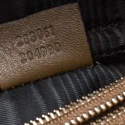 Pre Owned حقيبة كلتش غوتشي "جاكي" سلسلة جلد ثعبان متعدد الألوان