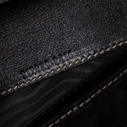 مملوكة مسبقًا Gucci Brown/Beige GG Canvas and Leather Continental Wallet