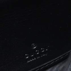 Pre Owned محفظة غوتشي كونتيننتال قلاب جلد أسود