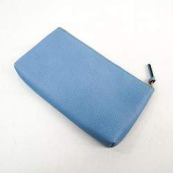 مملوكة مسبقًا Gucci Blue Leather Swing Pouch
