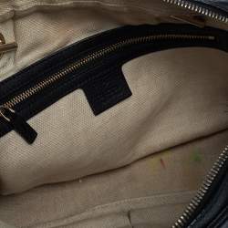 مملوكة مسبقًا Gucci Black Leather Medium Soho Chain Shoulder Bag