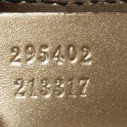 Pre Owned حقيبة كتف غوتشي إيملي بسلسلة جلد جي جي بيج متوسطة