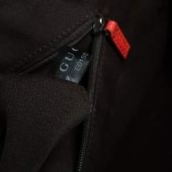 مملوكة مسبقًا Gucci Red Leather Large Interlocking GG Shopper Tote