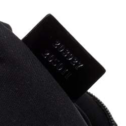 Pre Owned Gucci Beige/Black GG Canvas and Patent Leather Medium Full Moon Hobo