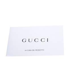 Pre Owned Gucci Green Patent Leather Emily Chain Shoulder Bag