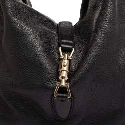 Pre Owned حقيبة هوبو غوتشي "نيو جاكي" كبيرة جلد هولوغرافيك