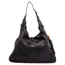 Pre Owned حقيبة هوبو غوتشي "نيو جاكي" كبيرة جلد هولوغرافيك