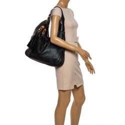 Pre Owned حقيبة هوبو غوتشي "نيو جاكي" كبيرة جلد هولوغرافيك