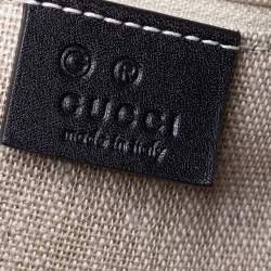 مملوكة مسبقًا Gucci Black Microguccissima Leather Large Dome Satchel