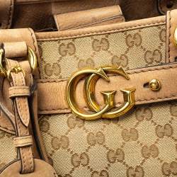 مملوكة مسبقًا حقيبة يد غوتشي "رانينغ" متوسطة نوبوك و كانفاس جي جي بني و بيج 