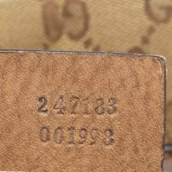 مملوكة مسبقًا حقيبة يد غوتشي "رانينغ" متوسطة نوبوك و كانفاس جي جي بني و بيج 