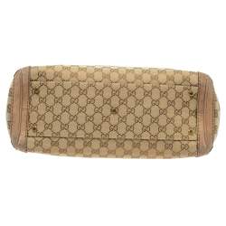 مملوكة مسبقًا حقيبة يد غوتشي "رانينغ" متوسطة نوبوك و كانفاس جي جي بني و بيج 