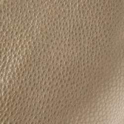 مملوكة مسبقًا حقيبة كلتش غوتشي "سينا" صغيرة دلاية شراشيب جلد ذهبي ميتاليك