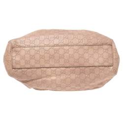 مملوكة مسبقًا Gucci Old Rose Guccissima Leather Medium Sukey Tote