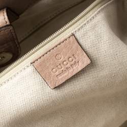 مملوكة مسبقًا Gucci Old Rose Guccissima Leather Medium Sukey Tote