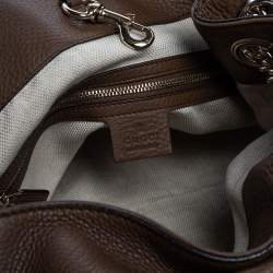 مملوكة مسبقًا Gucci Brown Leather Medium Soho Shoulder Bag