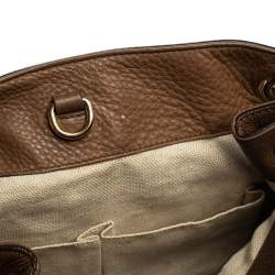 مملوكة مسبقًا Gucci Brown Leather Medium Soho Shoulder Bag