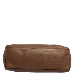 مملوكة مسبقًا Gucci Brown Leather Medium Soho Shoulder Bag