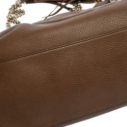 مملوكة مسبقًا Gucci Brown Leather Medium Soho Shoulder Bag