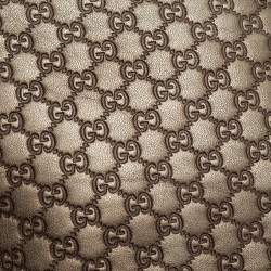 مملوكة مسبقًا Gucci Metallic Beige Micro Guccissima Leather Camera Crossbody Bag