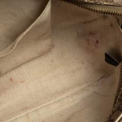 مملوكة مسبقًا Gucci Metallic Beige Micro Guccissima Leather Camera Crossbody Bag