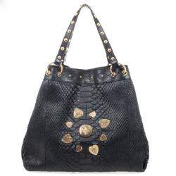 Pre Owned Gucci Limited Edition Large Jockey Python Hobo Bag