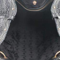 Pre Owned Gucci Limited Edition Large Jockey Python Hobo Bag