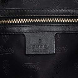 Pre Owned Gucci Limited Edition Large Jockey Python Hobo Bag