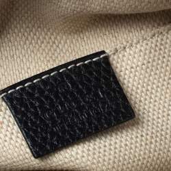 Pre Owned Gucci Black Leather Small Soho Disco Crossbody Bag