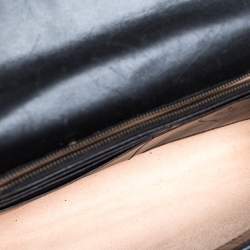 مملوكة مسبقًا Gucci Black Matelasse Leather Mini GG Marmont Pearly Shoulder Bag