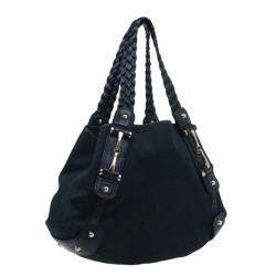 مملوكة مسبقًا حقيبة غوتشي بيلهام كانفاس أسود وسط للكتف