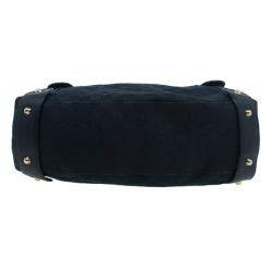 مملوكة مسبقًا حقيبة غوتشي بيلهام كانفاس أسود وسط للكتف