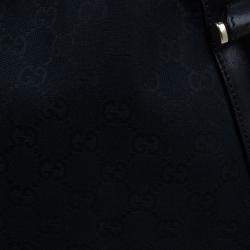 مملوكة مسبقًا حقيبة غوتشي بيلهام كانفاس أسود وسط للكتف