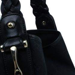 مملوكة مسبقًا حقيبة غوتشي بيلهام كانفاس أسود وسط للكتف